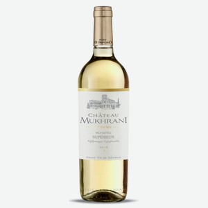 Вино Chateau Mukhrani Rkatsiteli Superieur белое сухое, 0.75л Грузия