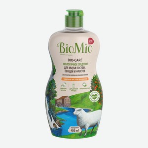 Средство для мытья посуды BioMio Bio-Care Мандарин, 450мл Россия