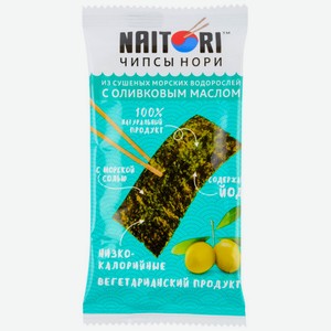 Чипсы нори Naitori с оливковым маслом, 3г Южная Корея
