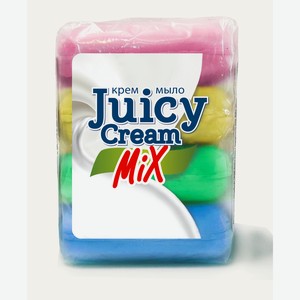 Крем-мыло Juicy Cream Сream mix туалетное, 4х90г