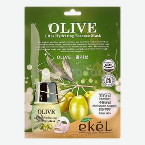 Тканевая маска для лица с экстрактом оливы Olive Ultra Hydrating Essence Mask 25мл