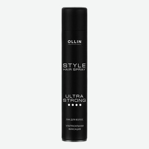 Лак для волос ультрасильная фиксация Style Hair Spray Ultra Strong: Лак 500мл