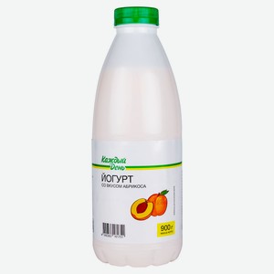 Йогурт питьевой «Каждый день» абрикосовый 1,5%, 900 г