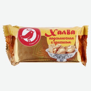 Халва АШАН Красная птица подсолнечная с арахисом, 250 г