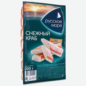 Крабовые палочки Снежный краб Русское море 200г