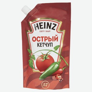 Кетчуп Heinz Острый дой-пак 320 г