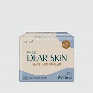 Прокладки DEAR SKIN Air embo sanitary pad regular 16 шт