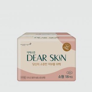 Прокладки DEAR SKIN Air embo sanitary pad light 18 шт