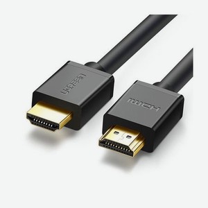 Кабель UGREEN HD104 (10107) HDMI Male To Male Cable. 2 м. черный