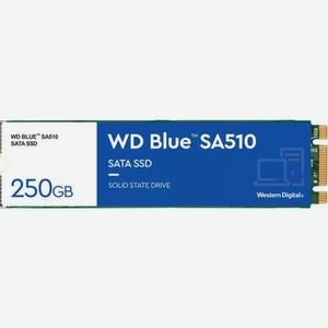Накопитель SSD WD Blue M.2 SN570 250Gb PCIe Gen3 x4 NVMe TLC (WDS250G3B0B)