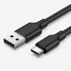 Кабель UGREEN US287 (60116) USB-A 2.0 to USB-C Cable Nickel Plating. 1 м. черный