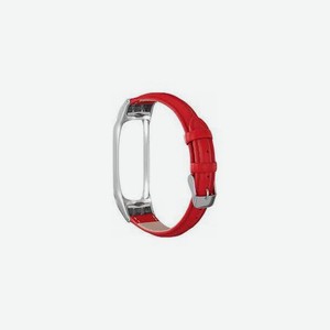 Ремешок Xiaomi Mi Band 5 Leather красный