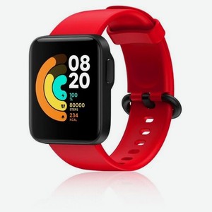 Ремешок DF для Redmi Watch 2 / 2 Lite Silicone Red xiClassicband-07