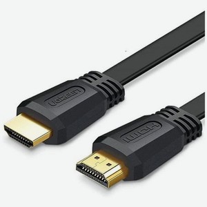 Кабель плоский UGREEN ED015 (70159) HDMI Flat Cable. 2 м. черный