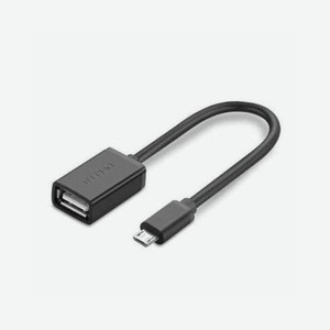 Кабель UGREEN US133 (10396) Micro USB Male to USB-A Female Cable With OTG Nickel Plating Black
