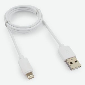 Кабель Гарнизон USB AM - Lightning 1m White (GCC-USB2-AP2-1M-W)