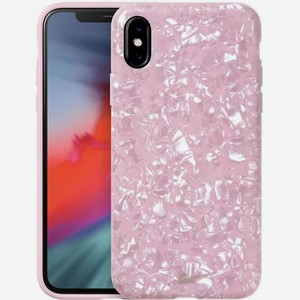 Чехол-накладка LAUT PEARL GLITTER для Apple iPhone XS Max розовый