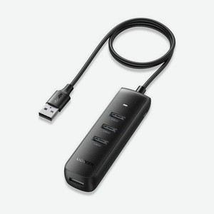 Хаб UGREEN CM416 (80657) USB 3.0 4-Port Hub. 1 м. черный