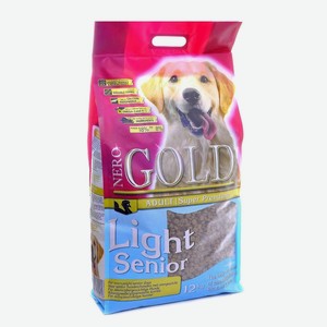 Корм NERO GOLD super premium для пожилых собак, с индейкой и рисом (12 кг)