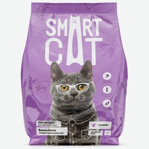 Корм Smart Cat для кошек, с кроликом (400 г)