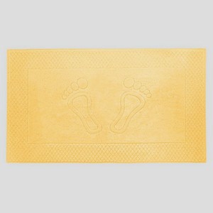 Полотенце для ног 50 х 90 см Bahar Yellow