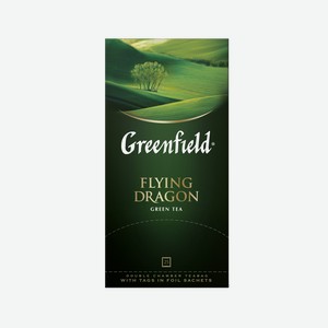Чай Greenfield Flying Dragon зеленый, 2г х 25шт Россия