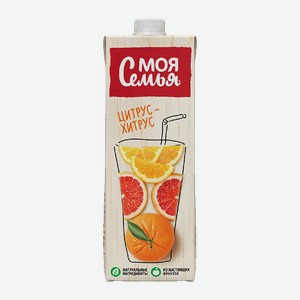 Напиток МОЯ СЕМЬЯ, Апельсин-грейпфрут, 950мл