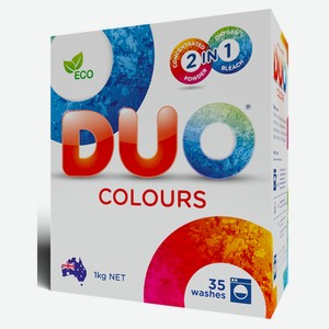 Стиральный порошок Duo для цветных тканей концентрат, 1 кг