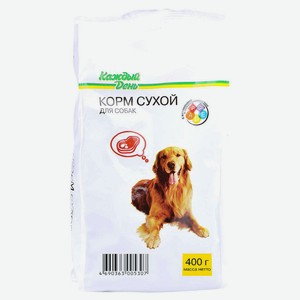 Сухой корм для собак «Каждый День», 400 г