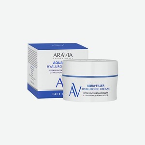 ARAVIA Laboratories Крем ультраувлажняющий с гиалуроновой кислотой Aqua-Filler Hyaluronic Cream, 50 мл