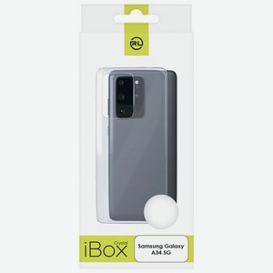 Накладка силикон iBox Crystal для Samsung Galaxy A34 5G (прозрачный)