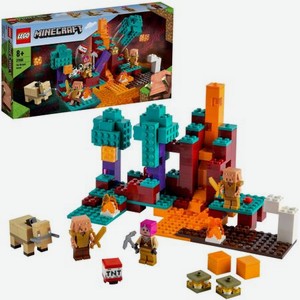 Конструктор LEGO Minecraft  Искажённый лес  21168