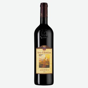Вино Banfi Rosso di Montalcino красное сухое Италия, 0,75 л