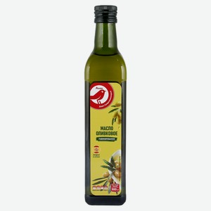 Масло оливковое АШАН Красная птица рафинированное, 0,5 л
