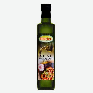 Масло оливковое Iberica рафинированное из оливковых выжимок, 750 мл