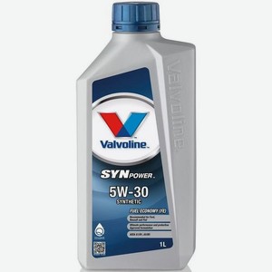 Моторное масло VALVOLINE Synpower Fe, 5W-30, 1л, синтетическое [872551]