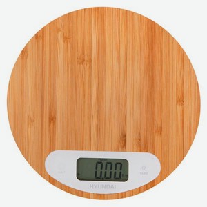 Весы кухонные Hyundai HYS-KB421, бамбук