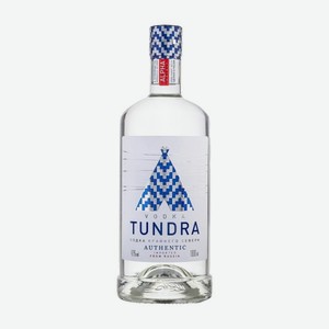 Водка Tundra Authentic 40% 1л