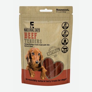 Rosewood Treats ROSEWOOD Лакомство для собак  Нарезка из говядины , полоски, 80гр (Великобритания)