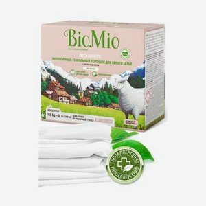 Стиральный порошок BioMio Bio-White для белого белья 1.5кг