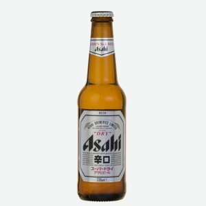 Пиво Asahi Super Dry, 0.33л Италия