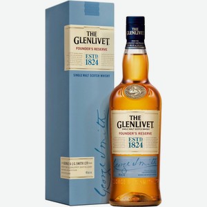 Виски The Glenlivet Founder s Reserve в подарочной упаковке, 0.5л Великобритания