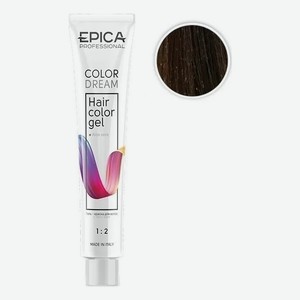 Гель-краска для волос Color Dream 100мл: 6.71 Темно-русый шоколадно-пепельный