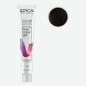 Гель-краска для волос Color Dream 100мл: 5.73 Светлый шатен шоколадно-золотистый