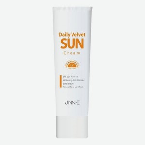 Крем для лица солнцезащитный JNN-II Daily Velvet Suncream SPF50+ PA++++ 50г