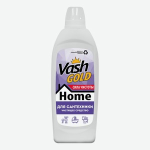 Жидкое чистящее средство Vash Gold Home Сила чистоты для чистки сантехники 480 мл