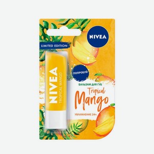 Бальзам для губ Nivea Тропический манго увлажняющий 4,8 г