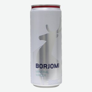 Вода минеральная природная Borjomi газированная 0,33 л