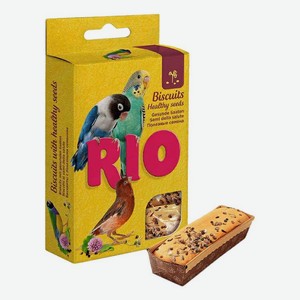 Лакомство Rio для птиц бисквиты с полезными семенами 5 х 7 г