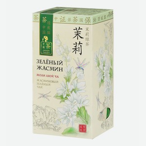 Чай зеленый Green Panda Зеленый жасмин в пакетиках 2 г х 25 шт